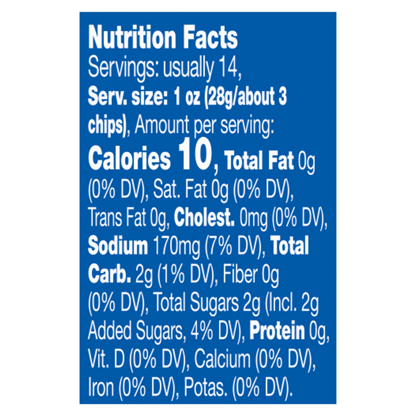 Vlasic Bread and Butter Pickle Chips, Keto Friendly, 24 fl. oz.