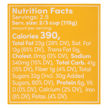 Van Leeuwen Vegan Non-Dairy Peanut Butter Brownie Honeycomb Frozen Dessert 14 fl oz