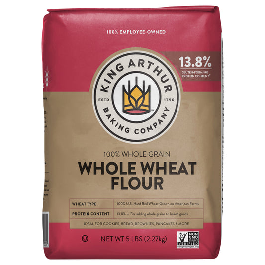 King Arthur Baking Company Whole Wheat Flour 5 lb