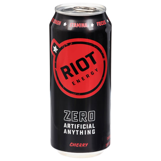 Riot Energy Zero Cherry Energy Drink 16 fl oz