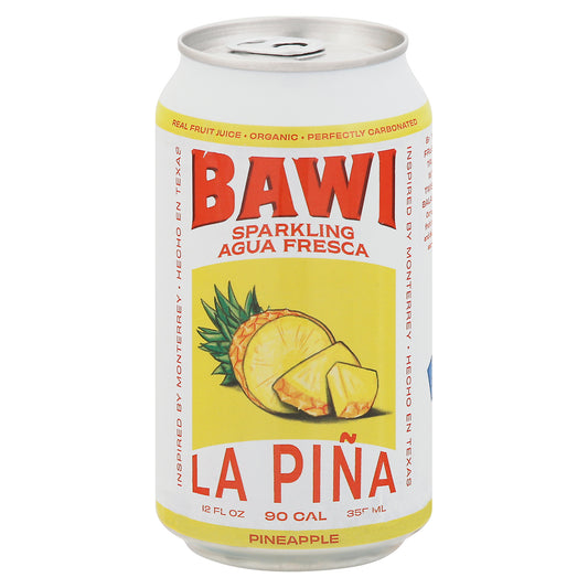 Bawi Pineapple Sparkling Agua Fresca 12 fl oz