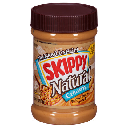 SKIPPY Natural Creamy Peanut Butter Spread