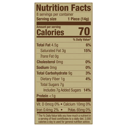 Premium Semi-Sweet Chocolate Baking Bar, 4 oz Bar