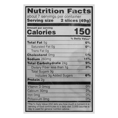 Udi's Soft White Sandwich Bread 12 oz