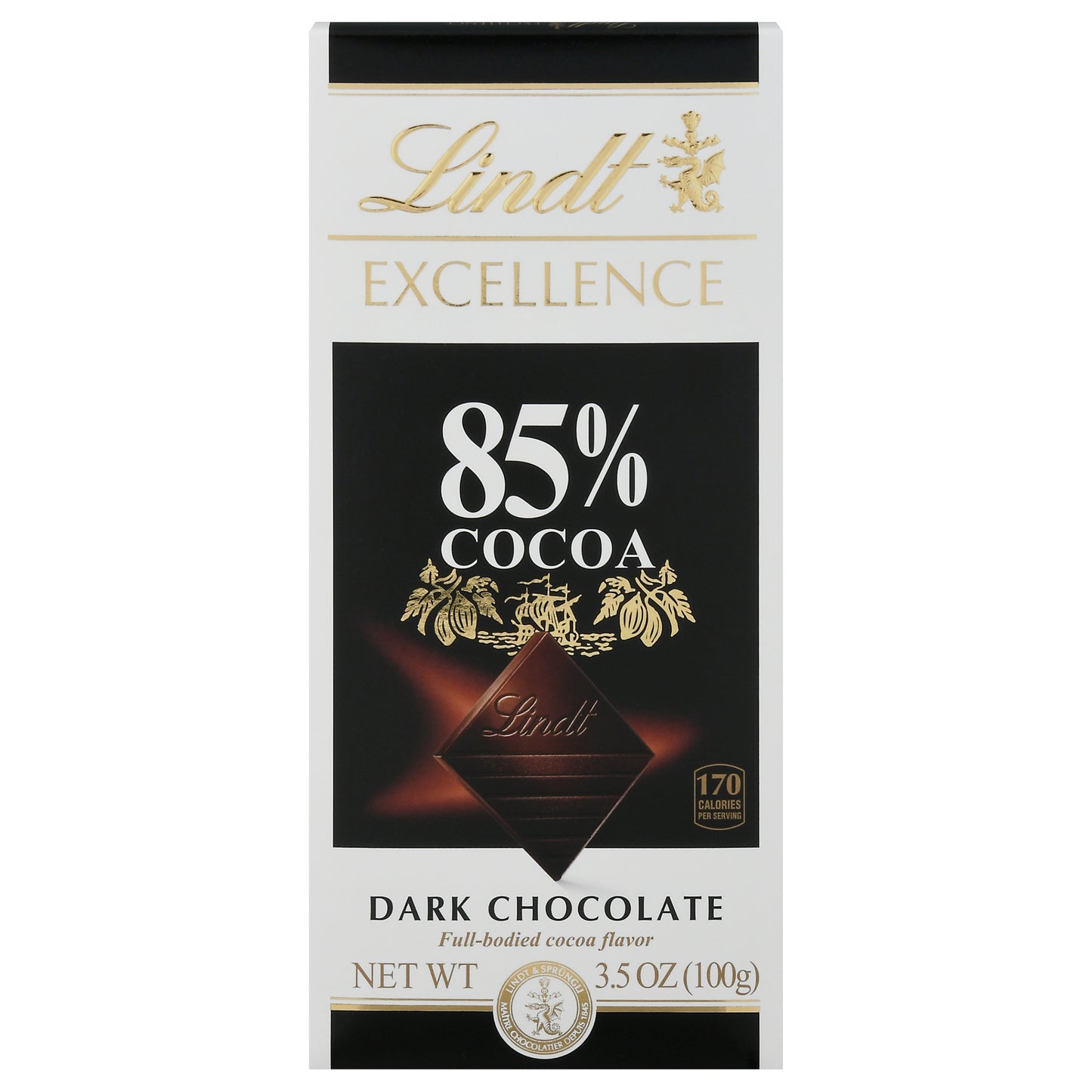 Lindt Excellence 85% Cocoa Dark Chocolate 3.5 oz