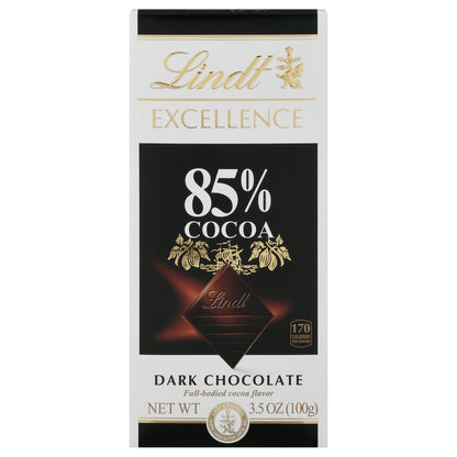Lindt Excellence 85% Cocoa Dark Chocolate 3.5 oz