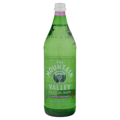 The Mountain Valley Blackberry Pomegranate Sparkling Water 33.8 fl oz
