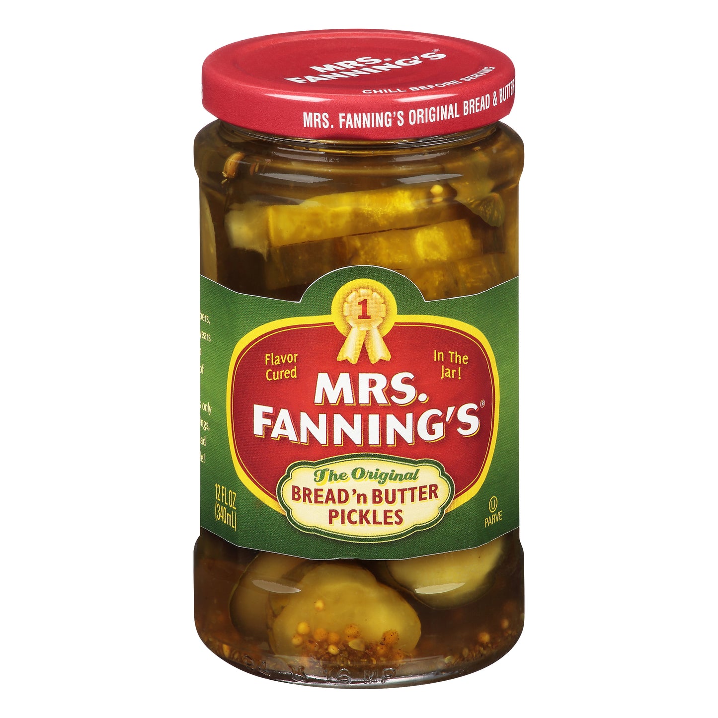 Mrs. Fanning's® Original Bread 'n Butter Pickles 12 fl. oz. Jar