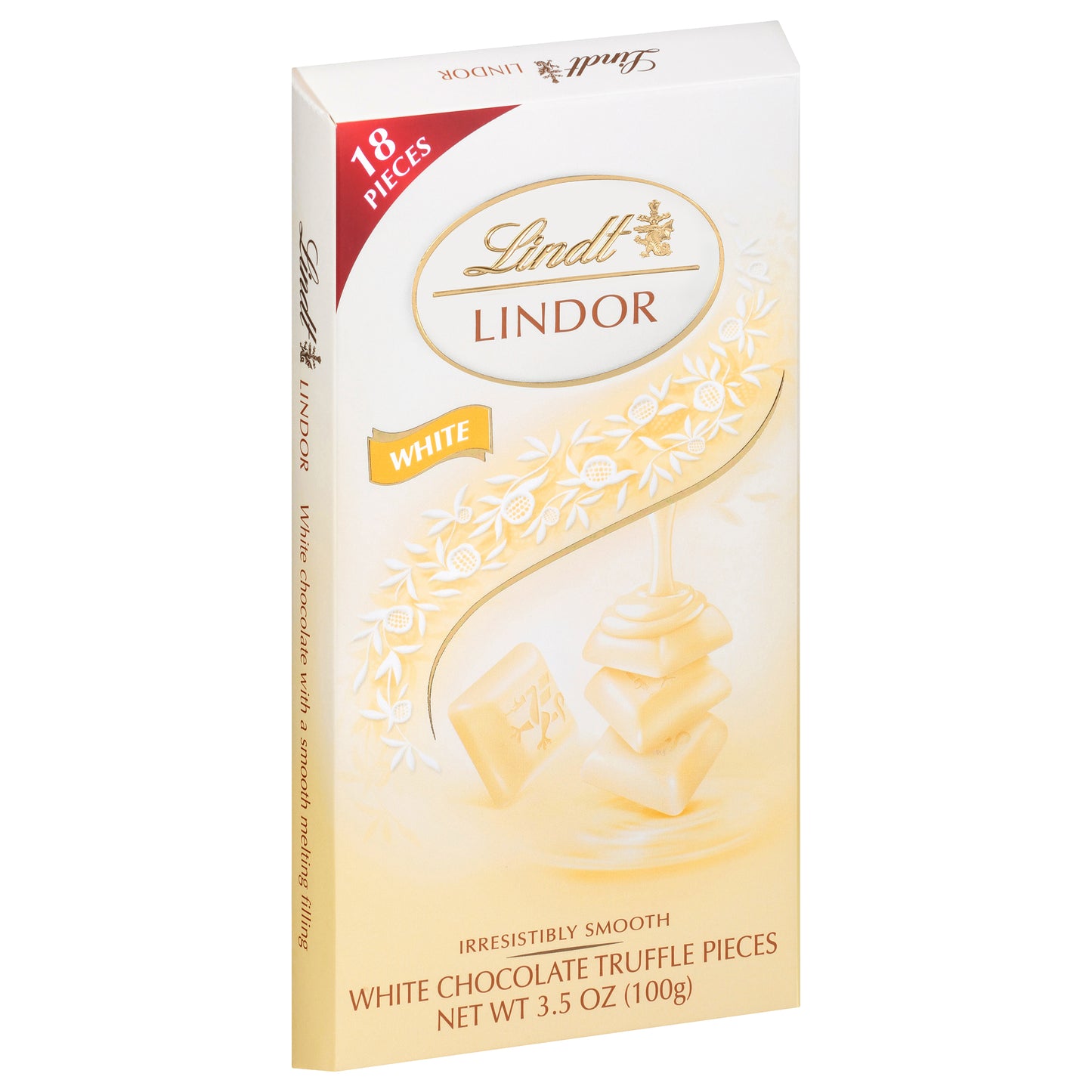 Lindt Lindor White Chocolate Truffle Pieces 18 ea