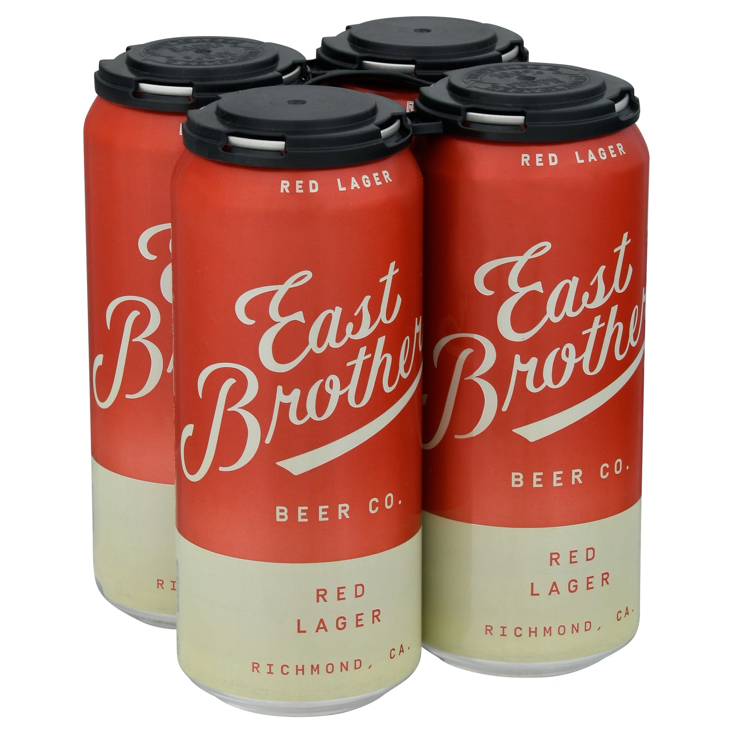 East Brother Red Lager Beer 4 - 1 pt Cans