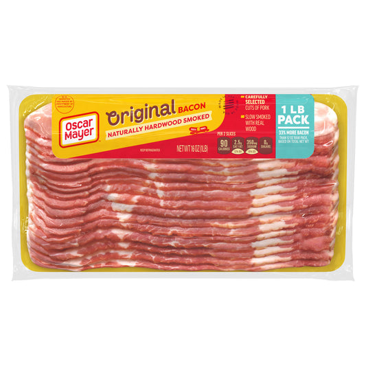 Oscar Mayer 1 lb Pack Original Bacon 16 oz