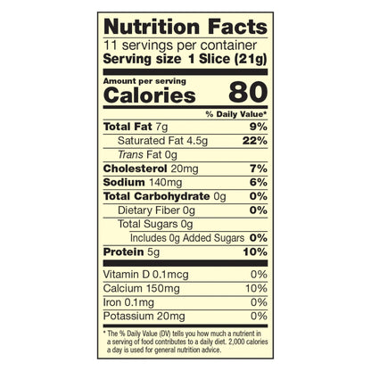 Sargento Natural Medium Cheddar Cheese Slices 11 ea