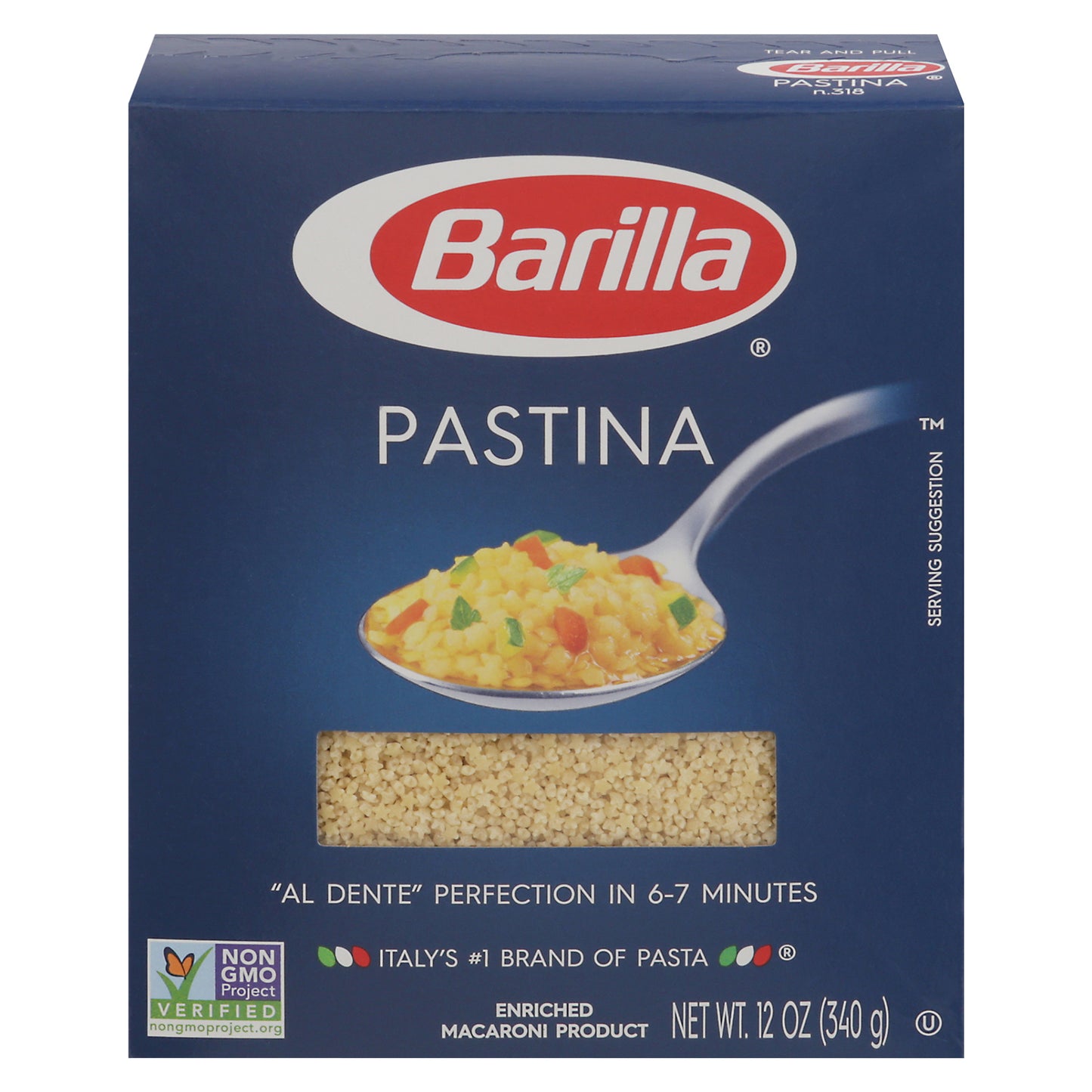 Barilla N.318 Pastina 12 oz