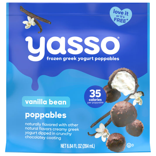 Yasso Yasso Frozen Greek Yogurt Poppables Vanilla Bean Poppables 6.84 Fl Oz