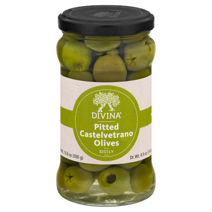 Divina Pitted Castelvetrano Olives 10.6 oz