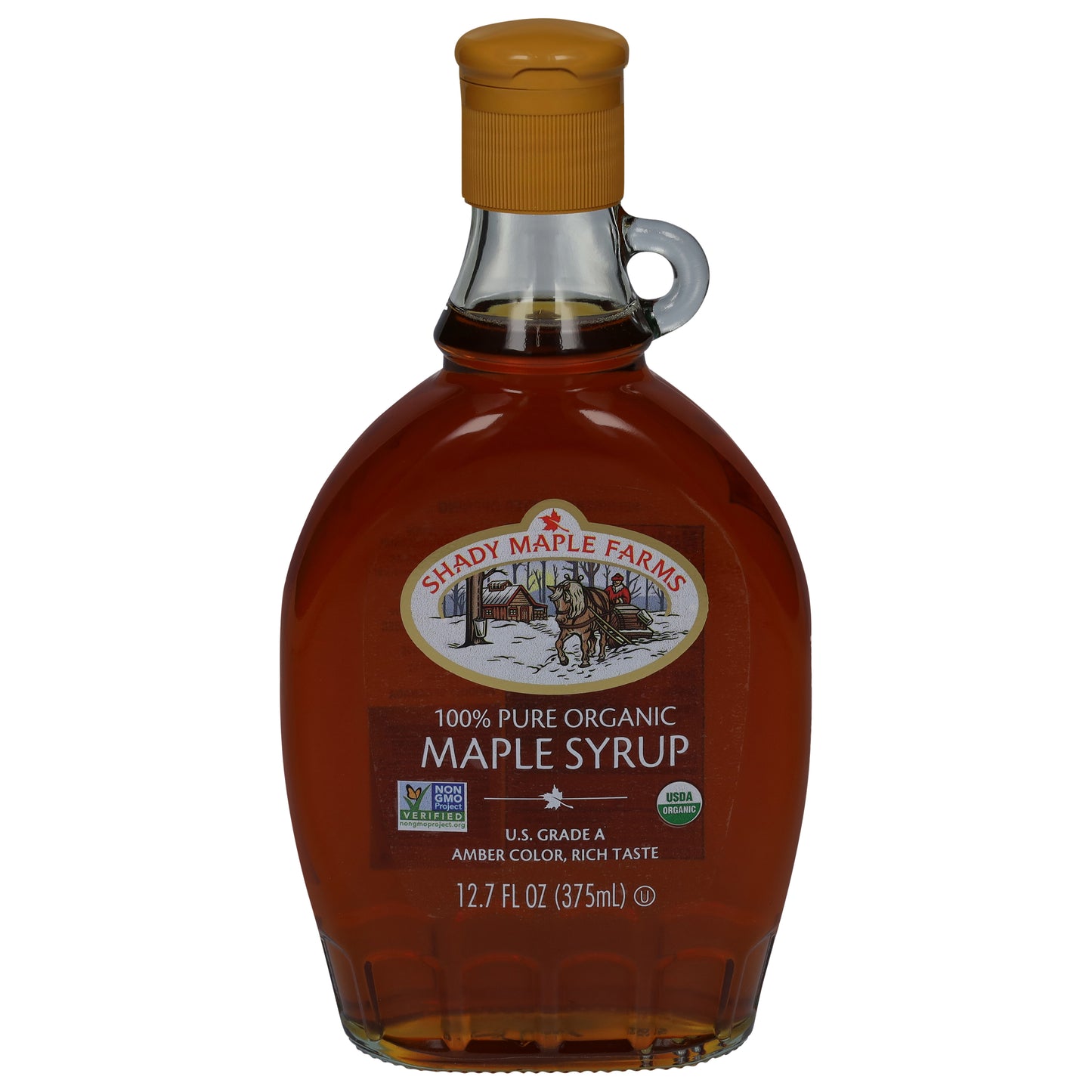 Shady Maple Farms Organic 100% Pure Maple Syrup 12.7 fl oz