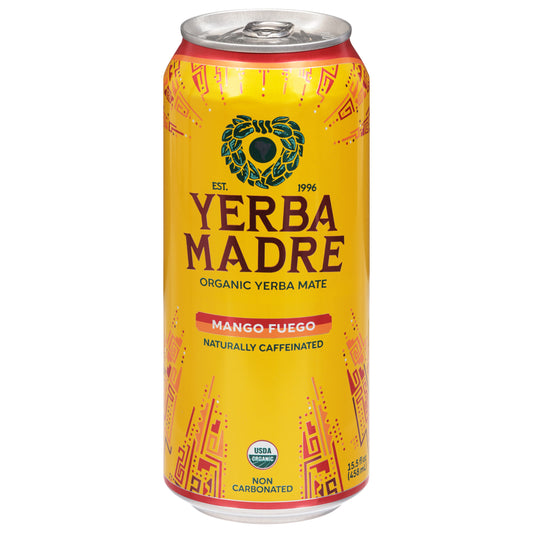 Yerba Madre Organic Mango Fuego Yerba Mate 15.5 fl oz