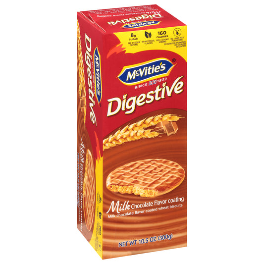 Mcvitie's Digestive Milk Chocolate Biscuits 10.5 oz Box
