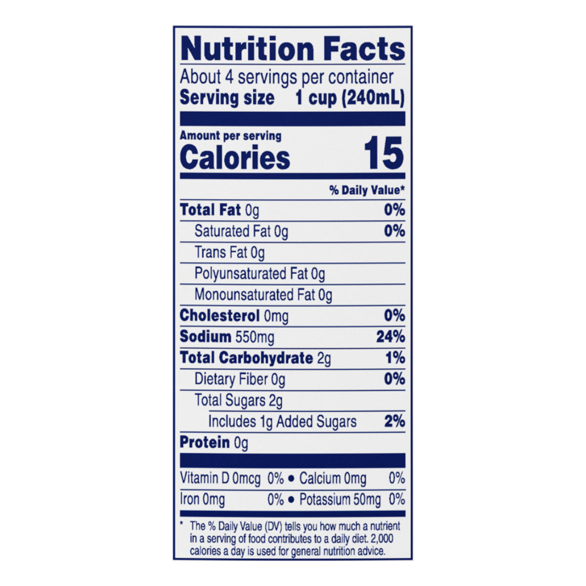 Swanson® 100% Natural Vegetable Stock, 32 oz Carton