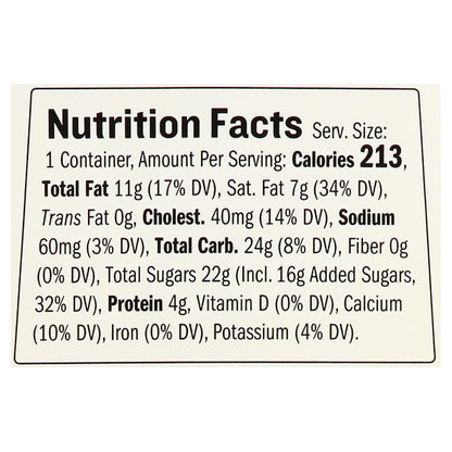 La Fermiere Peach Apricot Yogurt 5.6 oz