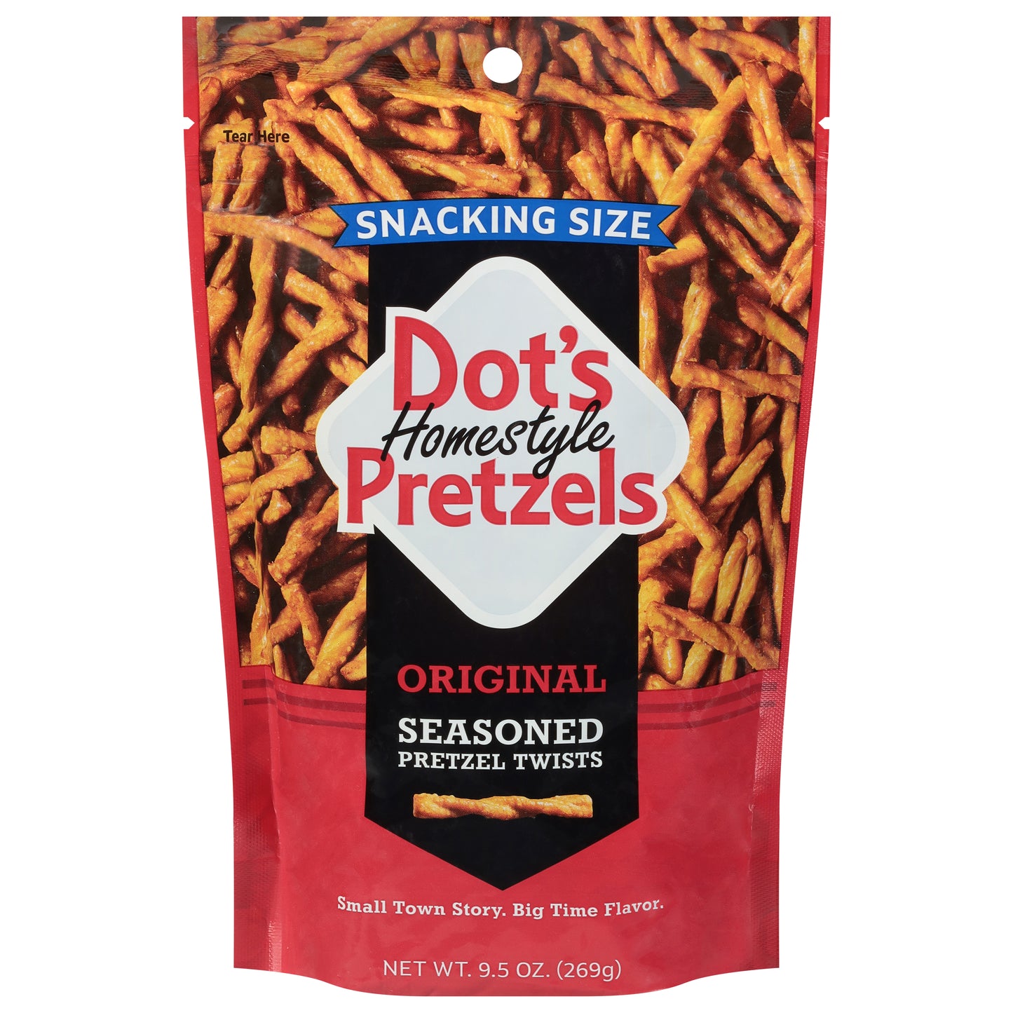 Dot's Homestyle Pretzels Original Pretzel Twists Snacking Size 9.5 oz
