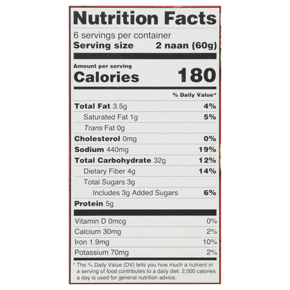 Stonefire Original Naan Rounds 12 Each