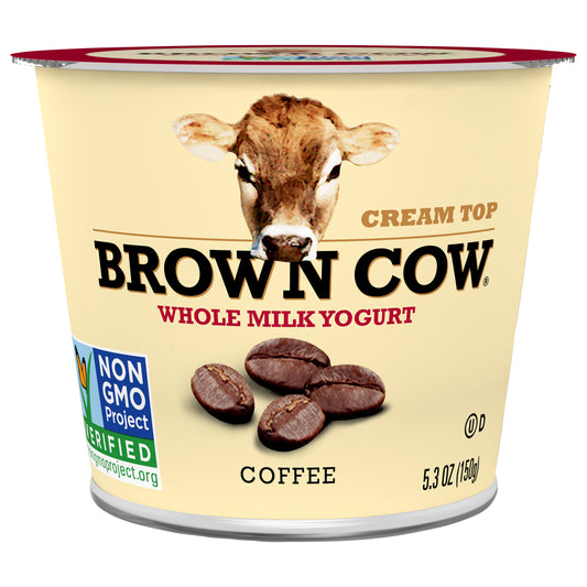 Brown Cow Whole Milk Coffee Yogurt 5.3 oz