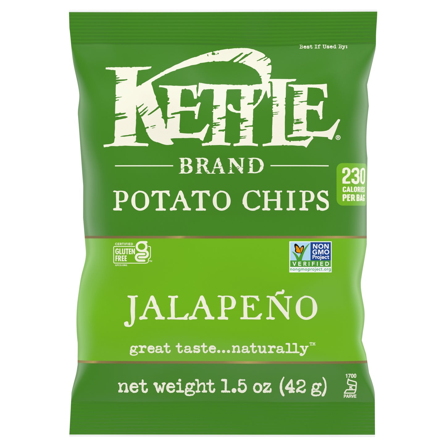 Kettle Brand Jalapeno Potato Chips 1.5 oz