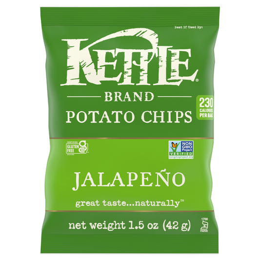 Kettle Brand Jalapeno Potato Chips 1.5 oz