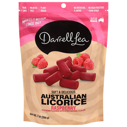 Darrell Lea Australian Raspberry Licorice 7 oz
