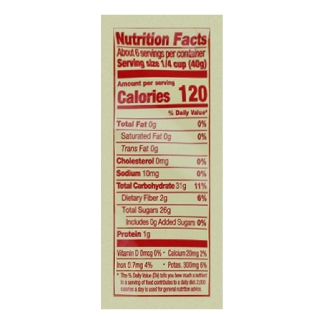 Sun-Maid® Zante Currants Resealable Stand-up 8 oz Bag