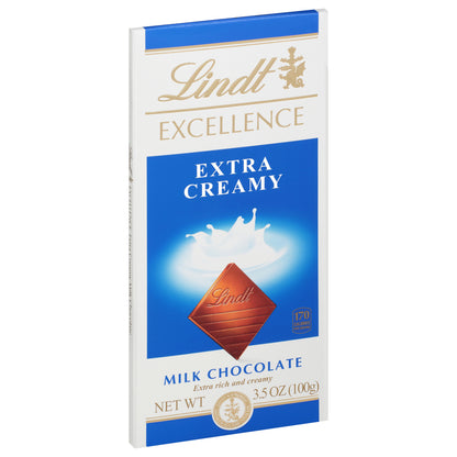 Lindt Excellence Extra Creamy Milk Chocolate 3.5 oz