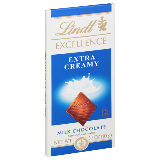 Lindt Excellence Extra Creamy Milk Chocolate 3.5 oz