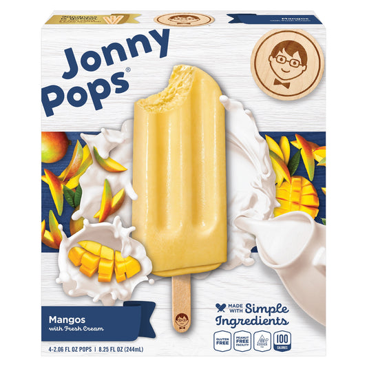 JonnyPops Mangos with Cream 4 PK