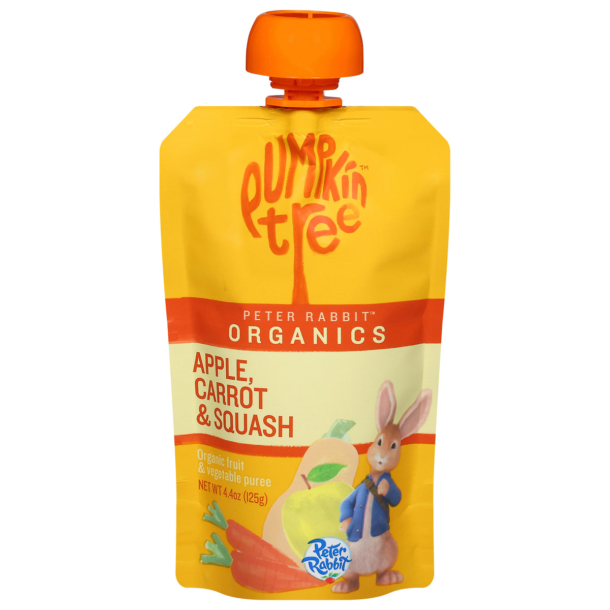 Squashed Rabbit Ptc Pumpkin Tree Peter Rabbit Organics Organic Apple, Carrot & Squash Frui ...