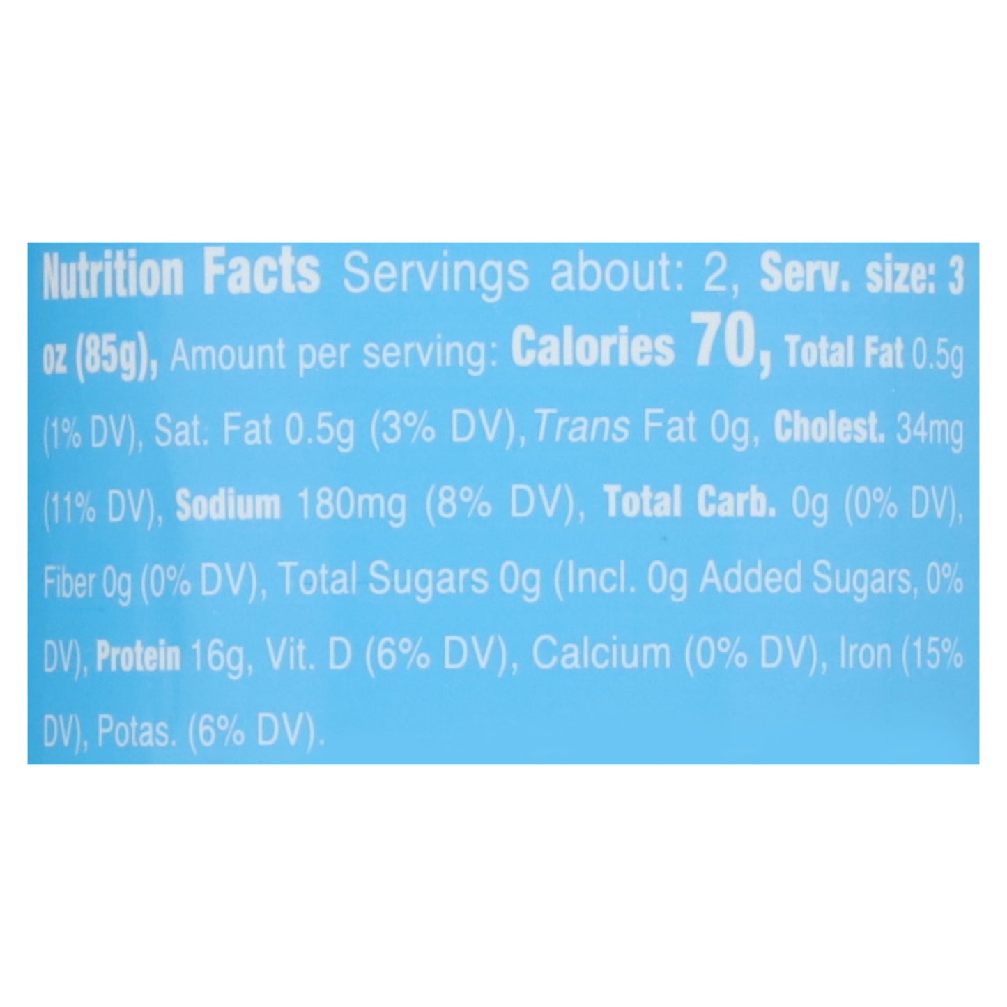Tonnino Yellowfin Tuna Fillets in Spring Water 6.7 oz