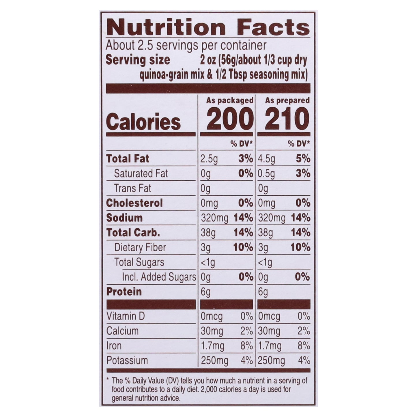 Near East Rosemary & Olive Oil Quinoa & Brown Rice Blend 4.9 oz