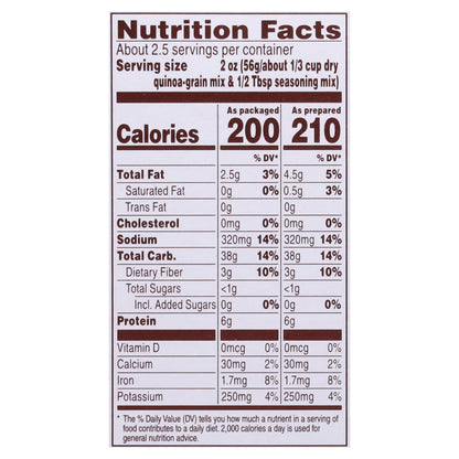 Near East Rosemary & Olive Oil Quinoa & Brown Rice Blend 4.9 oz