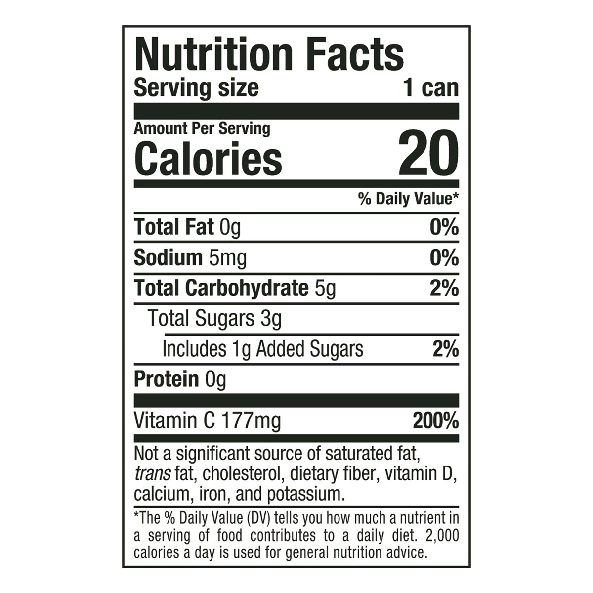 KeVita Sparkling Tangerine 12oz Can