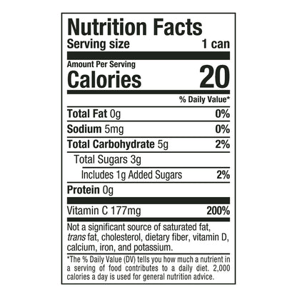KeVita Sparkling Tangerine 12oz Can