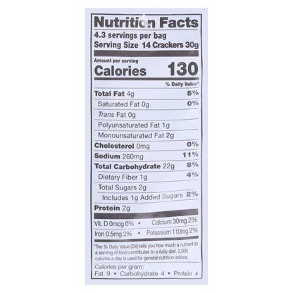 Milton's Gluten Free Crispy Sea Salt Crackers 4.5 oz
