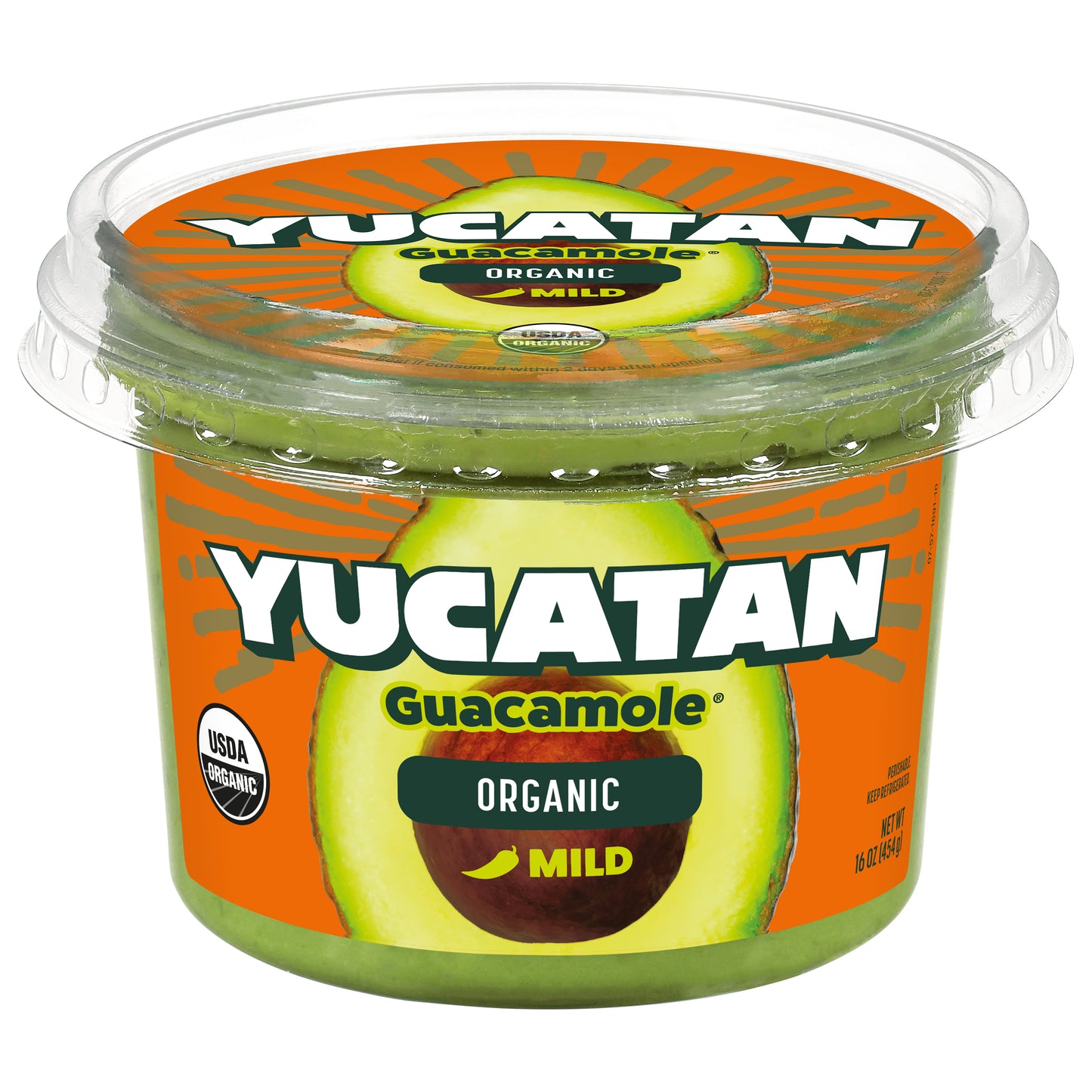 Yucatan Organic Mild Guacamole 16 oz