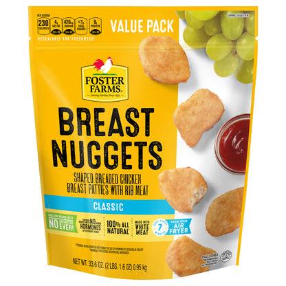 Foster Farms Chicken Breast Nuggets Value Pack - 2 lbs