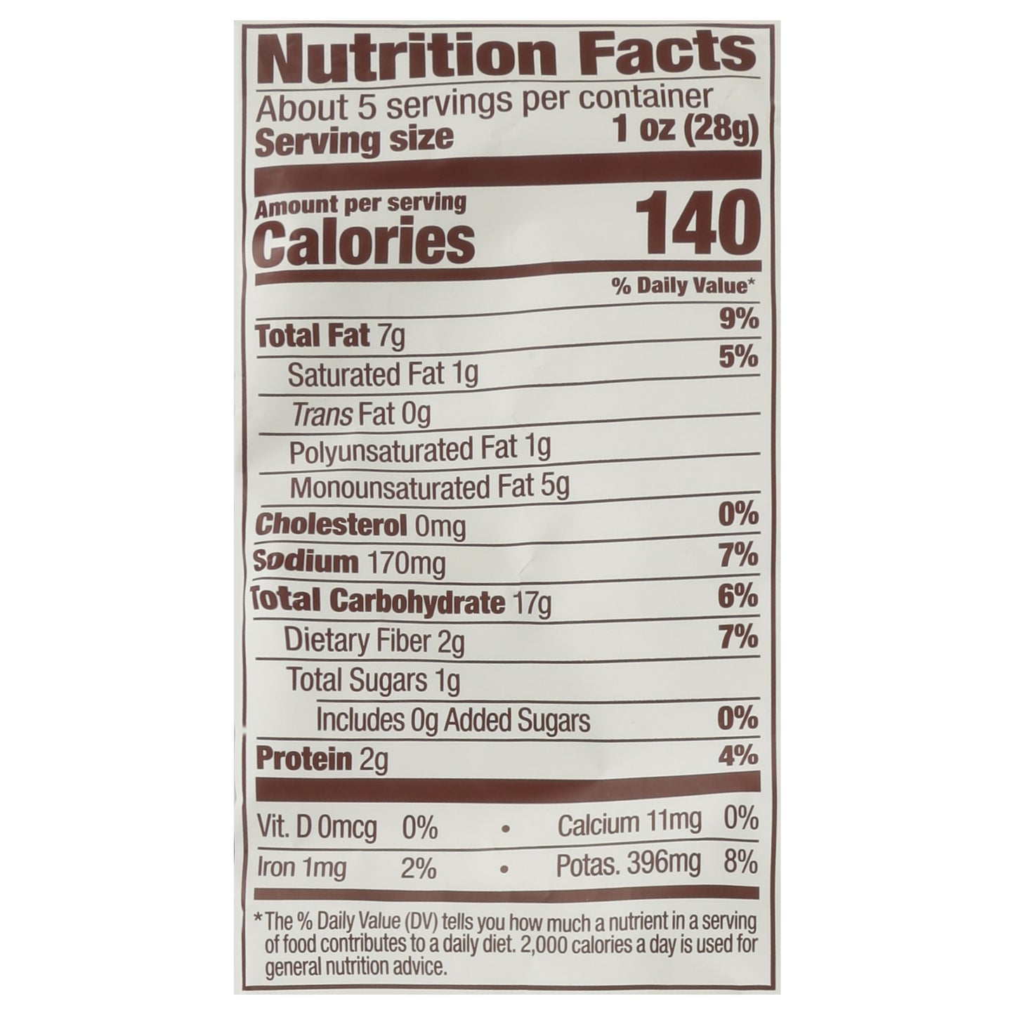 Jackson's Kettle Cooked Sea Salt & Vinegar Potato Chips 5 oz