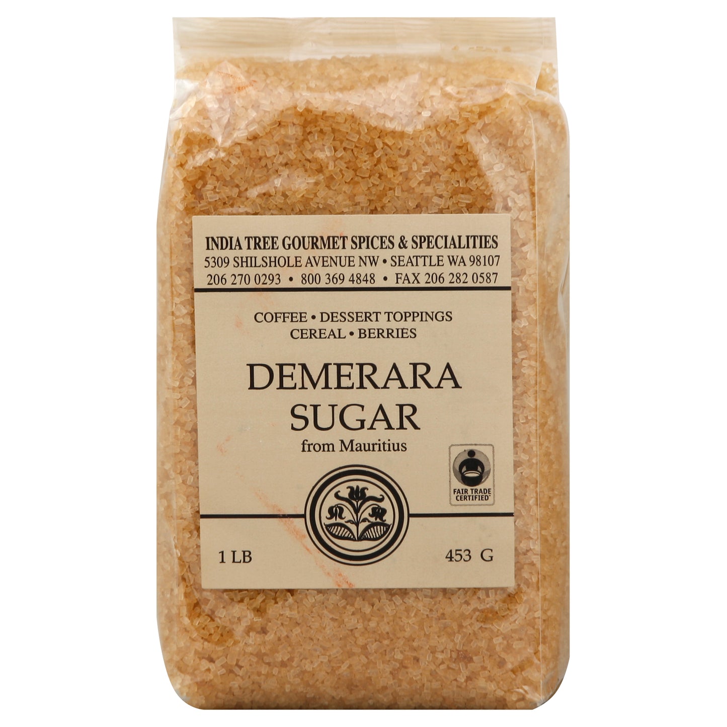 India Tree Sugar 1 lb