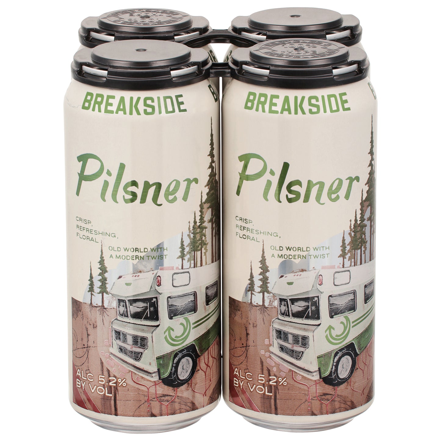 Breakside Pilsner Beer 4 - 1 pt Cans