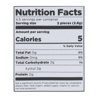 Pur Aspartame Free Sugar-Free Bubblegum Gum 9 Pieces