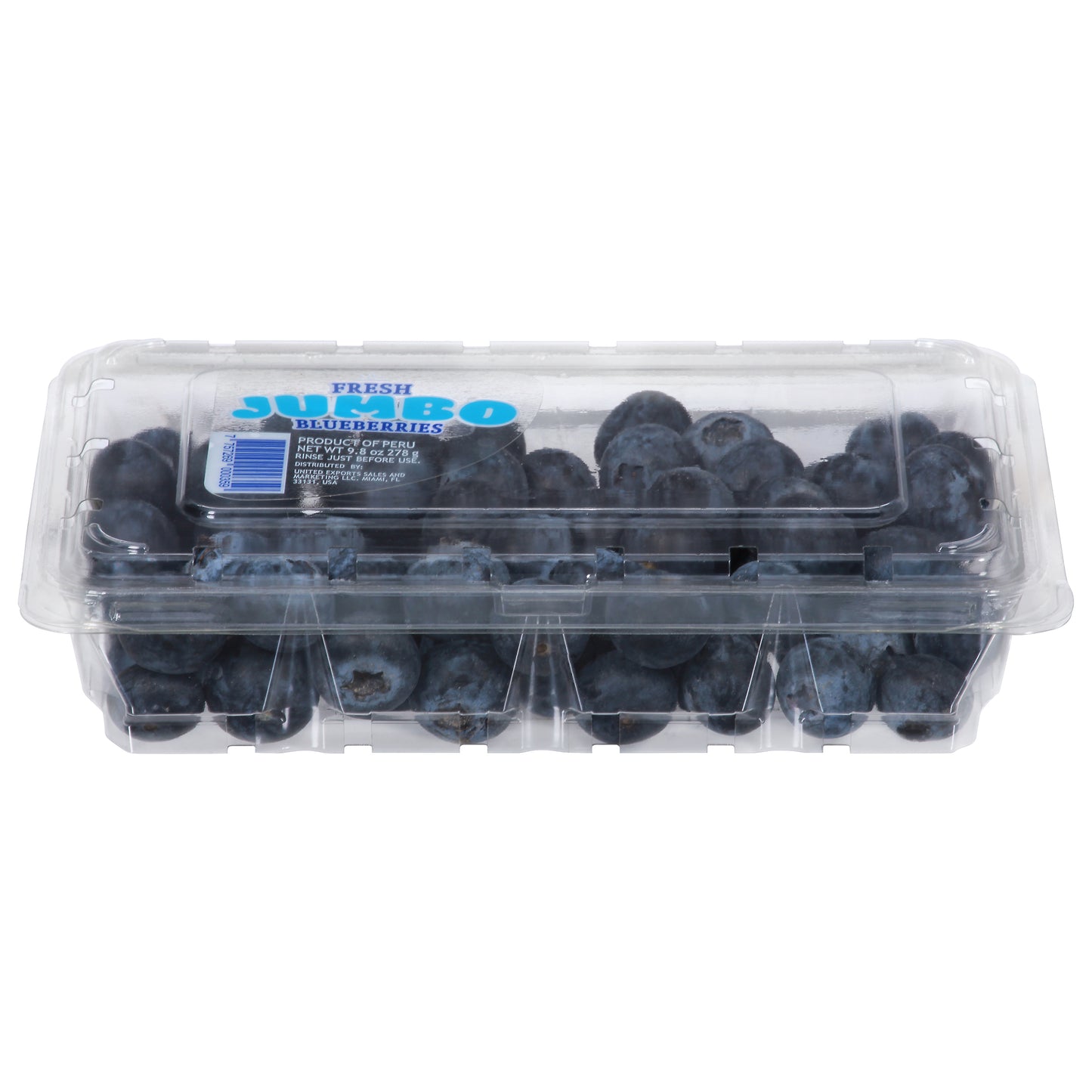 United Exports Fresh Blueberries Jumbo 9.8 oz