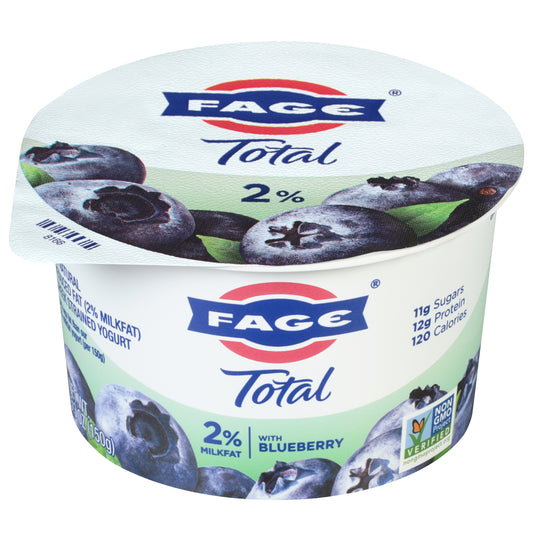 Fage Total Greek Strained Yogurt with Blueberry 5.3 oz