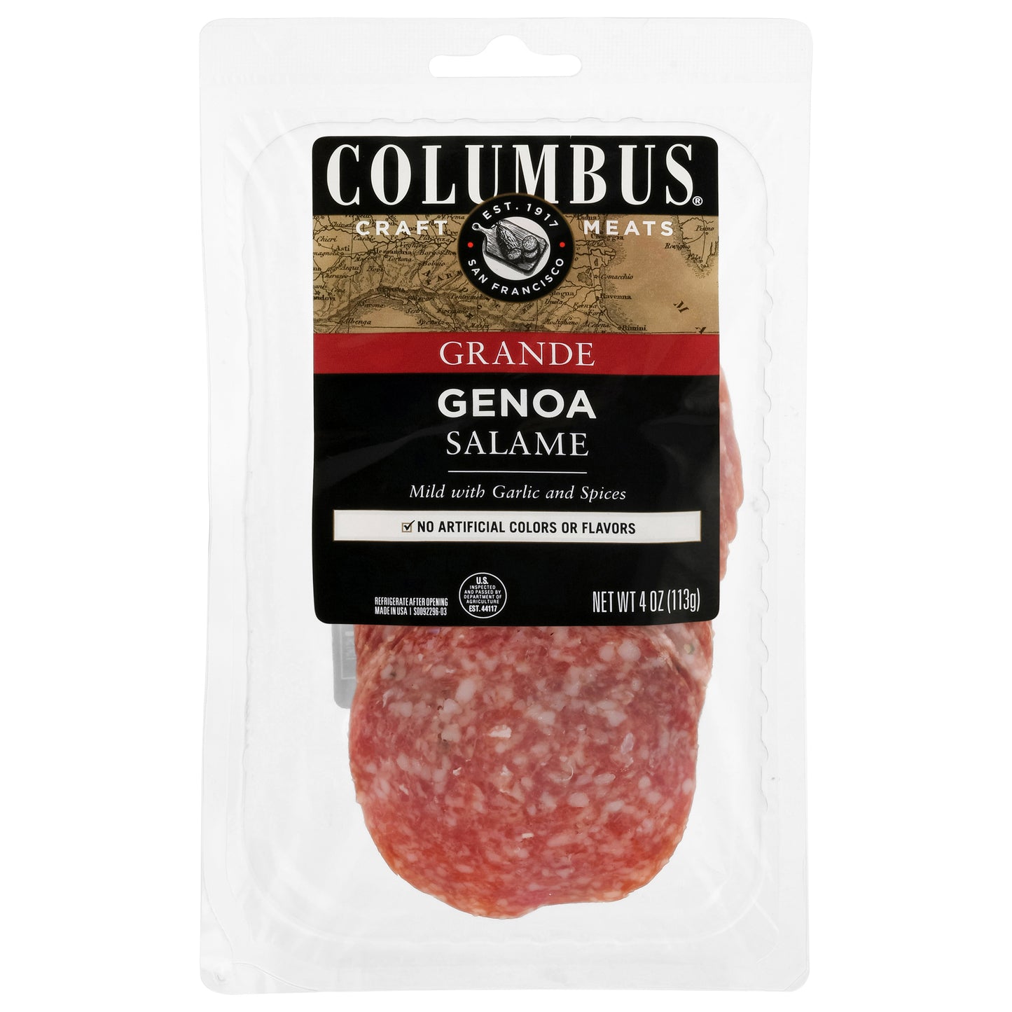 Columbus Grande Genoa Salame 4 oz